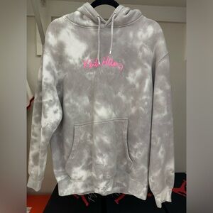 Keith Haring Tie-Dye Hoodie Oversized fits like Large